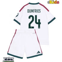 Real Madrid Denzel Dumfries #24 Replica Home Minikit 2026-27 Short Sleeve (+ pants)